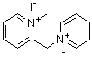 1-Methyl-2-(pyridiniomethyl)pyridinium diiodide molecular structure (CAS 6291-05-0)