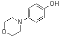 结构式 CAS# 6291-23-2, 4-(4-吗啉基)苯酚