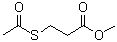 3-(Acetylthio)propanoic acid methyl ester molecular structure (CAS 6291-62-9)