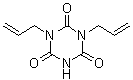 Diallyl isocyanurate molecular structure (CAS 6294-79-7)