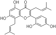 Mulberrin molecular structure (CAS 62949-79-5)