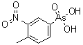 (4-甲基-3-硝基苯基)砷酸分子结构 (CAS 6295-19-8)