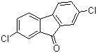 structure of CAS# 6297-11-6, 2,7-Dichloro-9-fluorenone