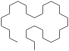 structure of CAS# 630-02-4, Octacosane;n-Octacosane