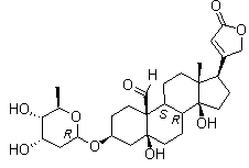 灰白糖芥甙分子结构 (CAS 630-64-8)