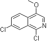 1,7-Dichloro-4-methoxyisoquinoline molecular structure (CAS 630423-36-8)