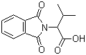 结构式 CAS# 6306-54-3, 2-酞酰亚胺基-3-甲基丁酸