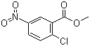 structure of CAS# 6307-82-0, Methyl 2-chloro-5-nitrobenzoate