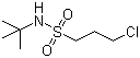 结构式 CAS# 63132-85-4, N-叔丁基-3-氯丙烷-1-磺酰胺