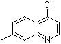 4-Chloro-7-methylquinoline molecular structure (CAS 63136-61-8)