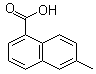 结构式 CAS# 6315-19-1, 6-甲基-1-萘甲酸