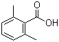 2,6-Dimethylbenzoic acid molecular structure (CAS 632-46-2)