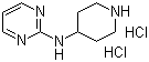 Piperidin-4-yl-pyrimidin-2-yl-amine dihydrochloride molecular structure (CAS 63260-58-2)