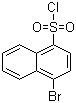 structure of CAS# 63279-36-7, 4-Bromo-1-naphthalenesulfonyl chloride