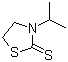 3-Isopropylthiazolidine-2-thione molecular structure (CAS 6328-13-8)