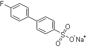 结构式 CAS# 633314-20-2, 4'-氟-[1,1'-联苯]-4-磺酸钠盐
