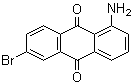 1-氨基-6-溴-9,10-蒽醌分子结构 (CAS 6336-99-8)