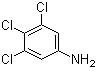 3,4,5-三氯苯胺分子结构 (CAS 634-91-3)