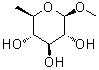 Methyl 6-deoxy-beta-D-glucopyranoside molecular structure (CAS 6340-52-9)