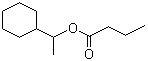 1-Cyclohexylethyl butyrate molecular structure (CAS 63449-88-7)