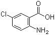 structure of CAS# 635-21-2, 2-Amino-5-chlorobenzoic acid;5-Chloroanthranilic acid
