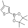 结构式 CAS# 635305-48-5, 4-甲基噻吩-2-硼酸频哪醇酯