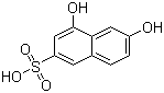 4,6-二羟基萘-2-磺酸分子结构 (CAS 6357-93-3)