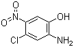 2-Amino-4-chloro-5-nitrophenol molecular structure (CAS 6358-07-2)