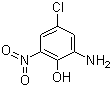 2-Amino-4-chloro-6-nitrophenol molecular structure (CAS 6358-08-3)