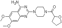 Terazosin molecular structure (CAS 63590-64-7)