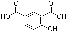 结构式 CAS# 636-46-4, 4-羟基间苯二甲酸; 4-羟基-1,3-苯二甲酸
