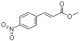 Methyl trans-4-nitrocinnamate molecular structure (CAS 637-57-0)