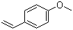 4-Methoxystyrene molecular structure (CAS 637-69-4)