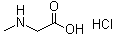 structure of CAS# 637-96-7, Sarcosine hydrochloride;N-Methylglycine hydrochloride
