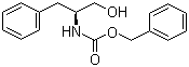 structure of CAS# 6372-14-1, (S)-Cbz-Phenylalaninol;(S)-(-)-2-(Carbobenzyloxyamino)-3-phenyl-1-propanol