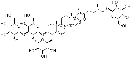 Pseudoprotogracillin molecular structure (CAS 637349-03-2)