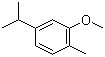 structure of CAS# 6379-73-3, Carvacryl methyl ether;5-Isopropyl-2-methylanisole