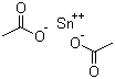 Tin(II) acetate molecular structure (CAS 638-39-1)
