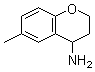 structure of CAS# 638220-39-0, 6-Methylchroman-4-amine;3,4-Dihydro-6-methyl-2H-1-benzopyran-4-amine