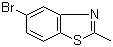structure of CAS# 63837-11-6, 5-Bromo-2-methylbenzothiazole