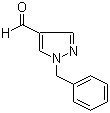 结构式 CAS# 63874-95-3, 1-苄基-1H-吡唑-4-甲醛