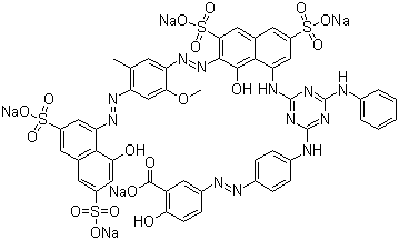 Direct Green 26 molecular structure (CAS 6388-26-7)