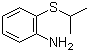 2-(Isopropylthio)aniline molecular structure (CAS 6397-33-7)