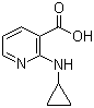 structure of CAS# 639807-18-4, 2-Cyclopropylaminonicotinic acid