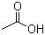structure of CAS# 64-19-7, Acetic acid glacial;Glacial acetic acid