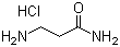 3-Aminopropanamide hydrochloride molecular structure (CAS 64017-81-8)