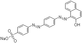 结构式 CAS# 6406-56-0, 酸性红 151