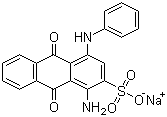 结构式 CAS# 6408-78-2, 酸性兰 25
