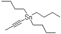 1-Propynyltributylstannane molecular structure (CAS 64099-82-7)