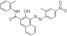 颜料红 12分子结构 (CAS 6410-32-8)